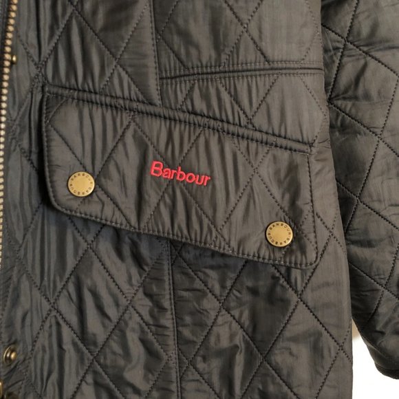 Barbour - Cavalry Diamond Quilted Jacket - Navy - Picture 5 of 8